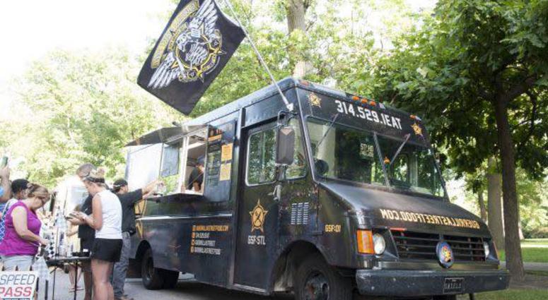 Guerrilla Street Food truck. Guerrilla Street Food truck.